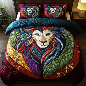 Brave Heart 3-Piece Quilted Bedding Set 19acxa100425