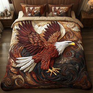 Brave Rise 3-Piece Quilted Bedding Set NCU0VH1734