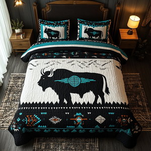 Buffalo Horizon 3-Piece Quilted Bedding Set NCU0DK3218