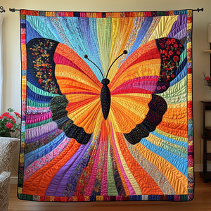 Butterfly Bliss Quilted Blanket NCU0DK5810
