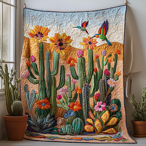 Cactus Haven Quilted Blanket NCU0DV3908