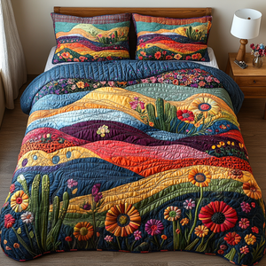 Cactus Field Quilted Bedding Set NCU0DV4050
