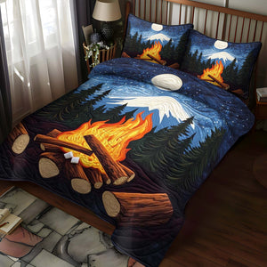 Camp Serenity 3-Piece Quilted Bedding Set NCU0NT670