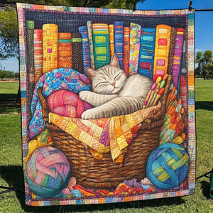 Cat Cozy Cuddles Quilted Blanket NCU0TL1096