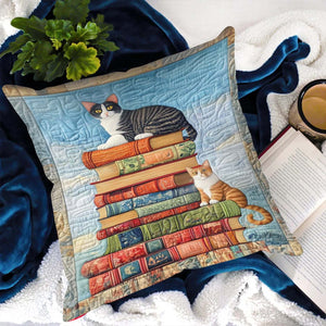 Cats Among Classics Quilted Pillow Case NCU0NT1080