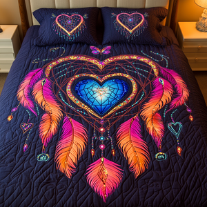 Celestial Dreams 3-Piece Quilted Bedding Set NCU0VH1948