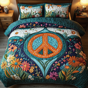 Celestial Dreams 3-Piece Quilted Bedding Set NCU0VL1160