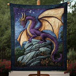 Celestial Flame Quilted Blanket NCU0DK4067