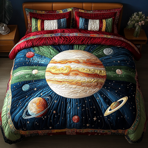 Celestial Harmony 3-Piece Quilted Bedding Set NCU0DK4482