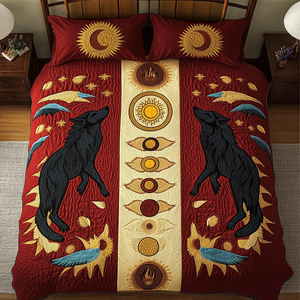 Celestial Pack 3-Piece Quilted Bedding Set NCU0VH2808