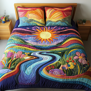 Chasing Sunlight Quilted Bedding Set NCU0DV3302