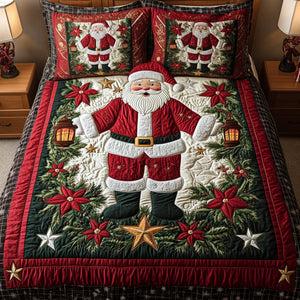 Cheerful Nights 3-Piece Quilted Bedding Set NCU0VH815