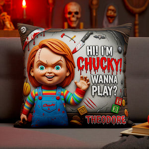 Halloween Villain Square Pillow Personalized Gifts For Fans 02HUDT210825