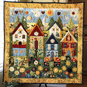 Cozy Town Quilted Blanket NCU0VH3707