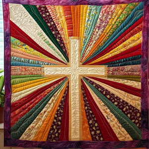 Cross of Light Quilted Blanket NCU0DV3136