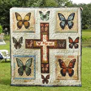 Cross of Light Quilted Blanket NCU0VL514