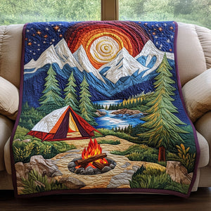 Echoes of the Wild Quilted Blanket NCU0PT4576