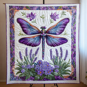 Enchanted Dragonfly Quilted Blanket NCU0PT3508