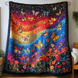 Flutter Grace Quilted Blanket NCU0DK5361