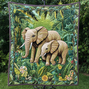 Forest Companions Quilted Blanket NCU0NT3600