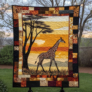 Giraffe Journey Quilted Blanket 08acxa310325
