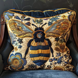 Bee Quilted Pillow Case 01acxd010425