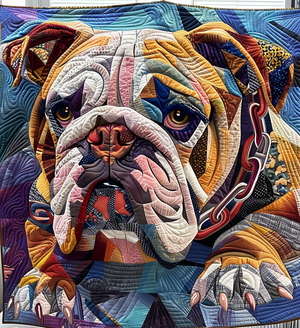 Guardian Of The Bulldogs Quilted Blanket NCU0DV1599