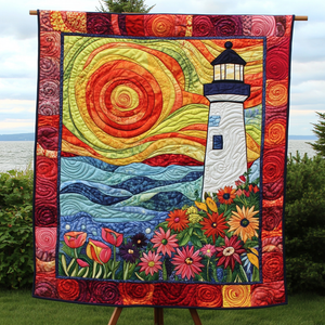 Harbor Light Haven Quilted Blanket NCU0DK4232
