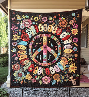 Harmony Music Haven Quilted Blanket NCU0PT482