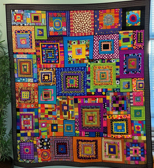 Hippie Dreamscape Quilted Blanket NCU0PT269