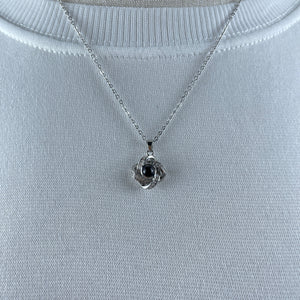 Custom Photo Projection Necklace - Eternal Twirl Charm 40-Homacus