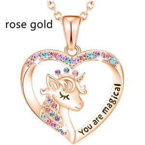 Heart Unicorn Necklace 05acxx020425 You Are Magical