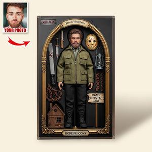 Horror Character Plaque - Custom Photo Gifts For Horror Lovers 01hyti030925