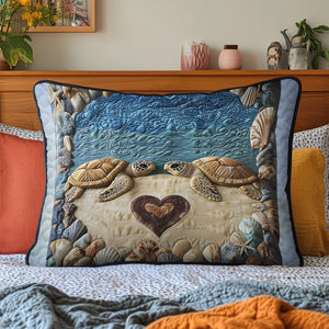 Love Under the Shell Quilted Bedding Pillow Case NCU0PT5216