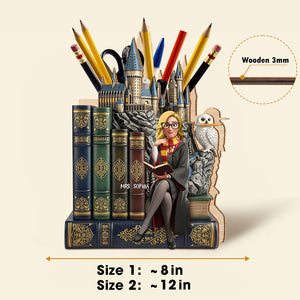 Magic Teacher Pen Holder - Personalized Gifts For Teacher 04nati230725