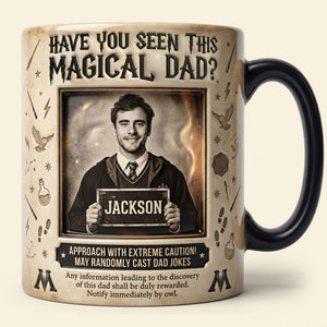 The Legendary Dad Magic Coffee Mug - Personalized Custom Photo Gifts For Dads 03NATI110526