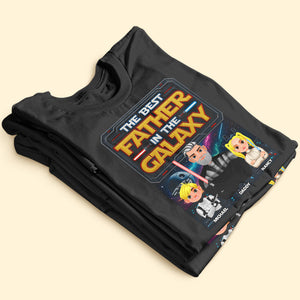 The Best Father Shirt - Personalized Gifts For Dads 03pati180526