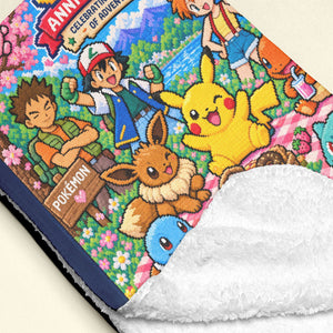 30th Anniversary Picnic Blanket - Personalized Gifts For Game Lovers 04PATI141026
