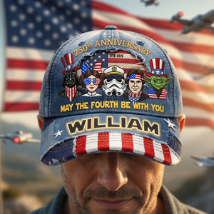 Proud American - Celebrated America 250th Anniversary Classic Cap - Personalized Gifts For Patriots 03qhti260526