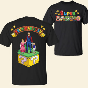 Super Dad Ever Shirt Personalized Gifts For Dad 03HUTI150526