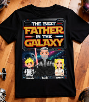 The Best Father Shirt - Personalized Gifts For Dads 03pati180526