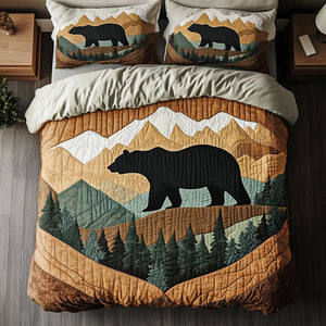 Bear Quilted Bedding Set NCU0VT92