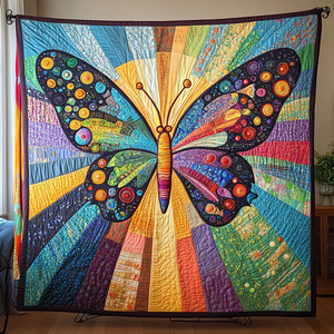 Meadow Flutter Quilted Blanket NCU0DK5812