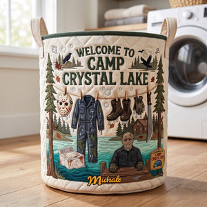 Fun Wet Clothes Quilted Laundry Basket, Personalized Gifts 06qhti200726