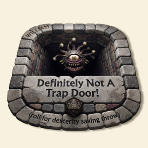 Mythic Realm Shaped Doormat - Personalized Gift For Gamers 04TYTI290726