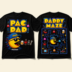 Retro Arcade Dad Shirt - Personalized Gift For Dads 03HUTI120526