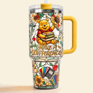 Good Teacher To Be 40oz Tumbler With Handle - Personalized Gifts For Teachers 03qhti010826