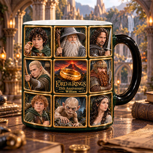 25th Anniversary Magic Ceramic Coffee Mug - Personalized Gifts For Fantasy Lover Mug 03NATI141026