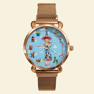 Lovely Characters Mesh Strap Quartz - Personalized Gifts 03nati230626