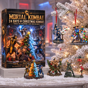Christmas Warrior Figure Calendar Blind Box - Personalized For Game Lovers 02HATI301026